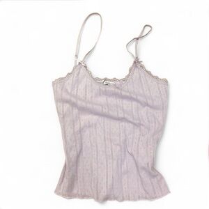 Zara Lace Trim Lavender Cami